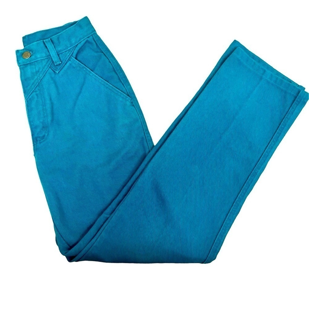 Wrangler Vintage Size 3 Teal Western Denim Jeans